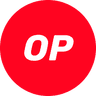 Optimism Tether logosu